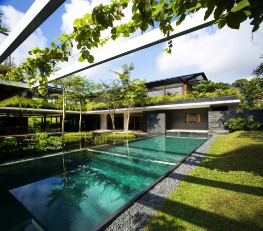 Nhà xanh Cluny House của Guz Architects